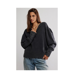 Free People Lapis Cuff Top in Black by Free People