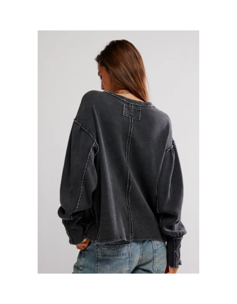 Free People Lapis Cuff Top in Black by Free People