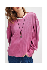 Free People Lapis Cuff Top in Misty Plum by Free People