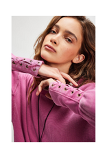 Free People Lapis Cuff Top in Misty Plum by Free People