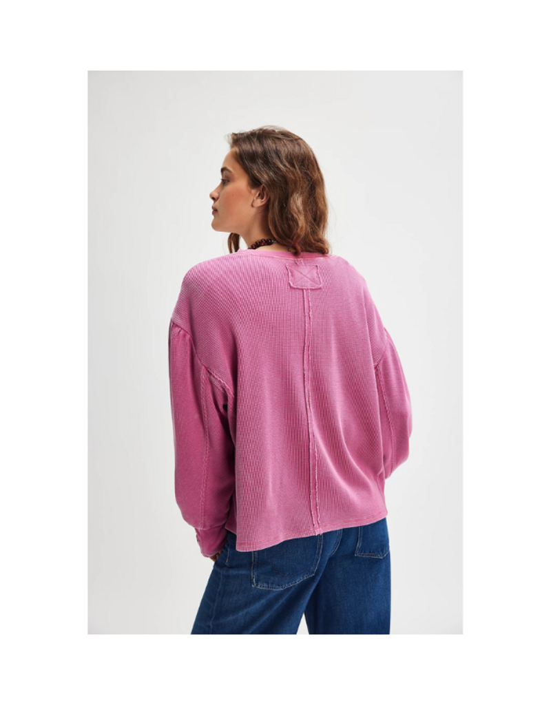 Free People Lapis Cuff Top in Misty Plum by Free People