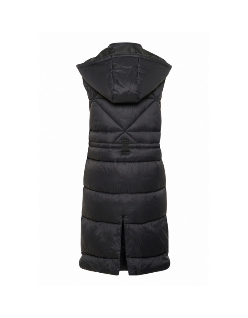 Cream Gaiagro Vest in Pitch Black by Cream