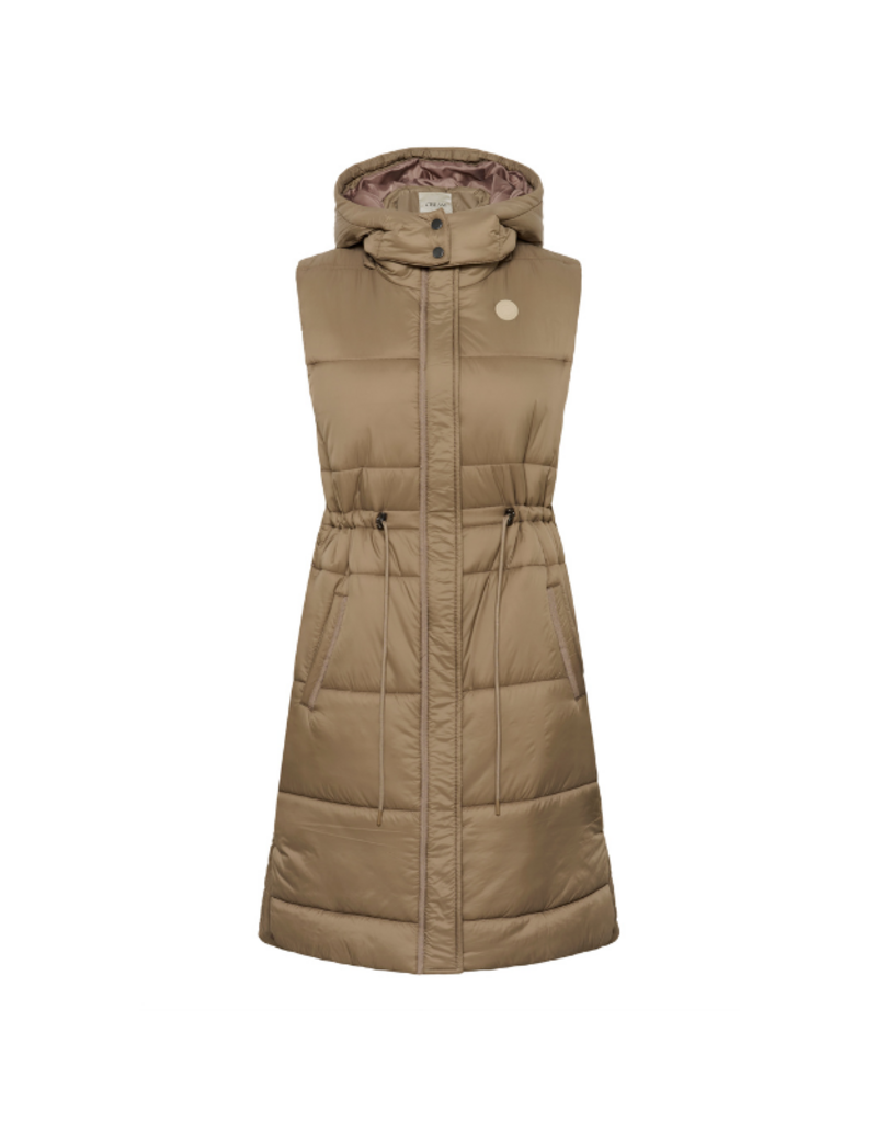 Cream Gaiagro Vest in Fossil by Cream