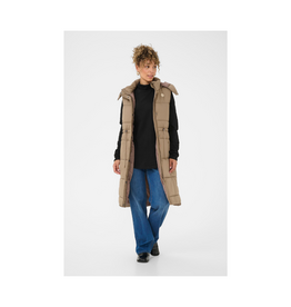 Cream Gaiagro Vest in Fossil by Cream