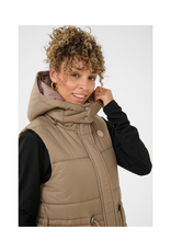 Cream Gaiagro Vest in Fossil by Cream