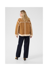 Cream Uma Jacket in Tobacco Brown by Cream