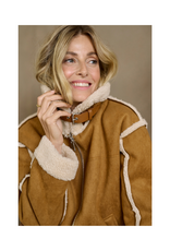Cream Uma Jacket in Tobacco Brown by Cream