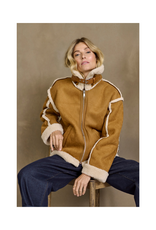 Cream Uma Jacket in Tobacco Brown by Cream