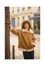 Cream Uma Jacket in Tobacco Brown by Cream