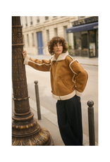 Cream Uma Jacket in Tobacco Brown by Cream