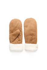 Cream Kolum Mittens in Tobacco Brown by Cream