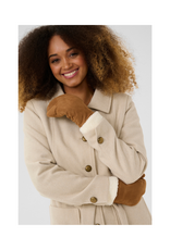 Cream Kolum Mittens in Tobacco Brown by Cream