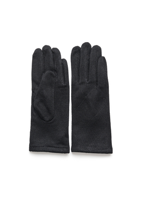 Cream Anime Knit Gloves in Pitch Black by Cream