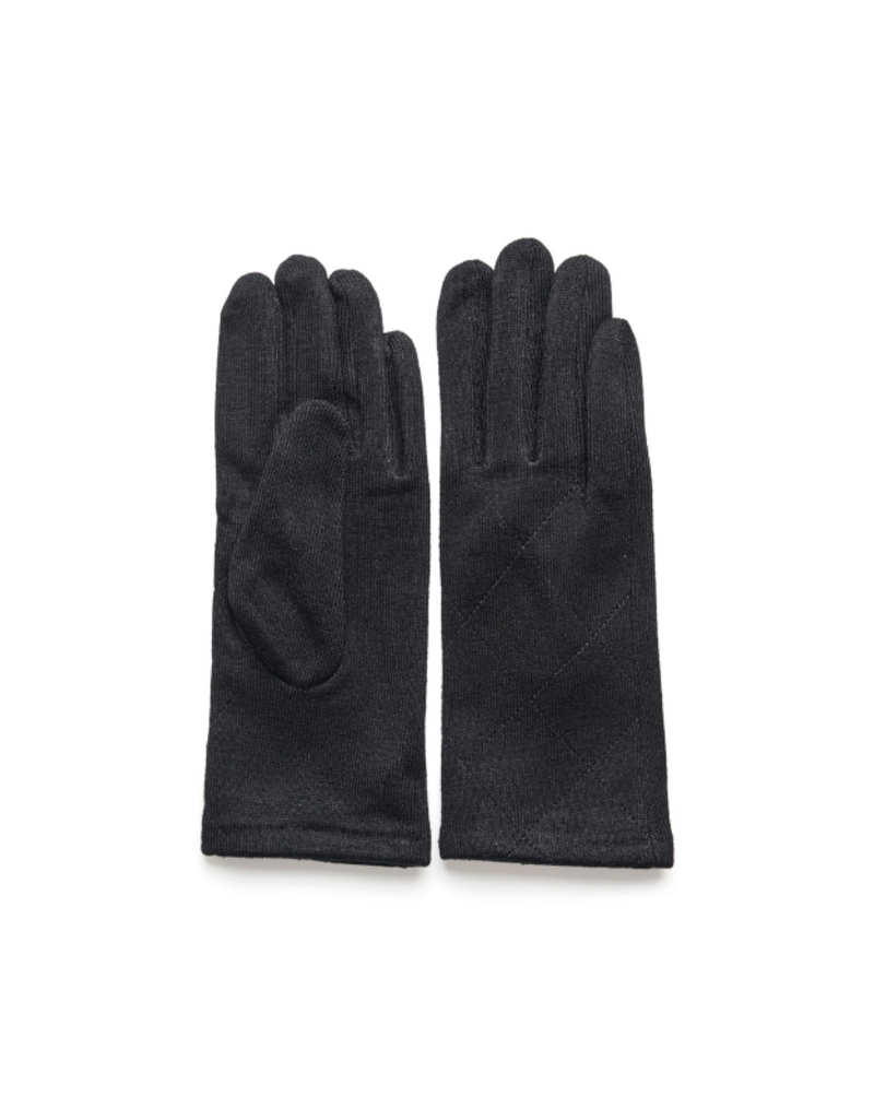 Cream Anime Knit Gloves in Pitch Black by Cream