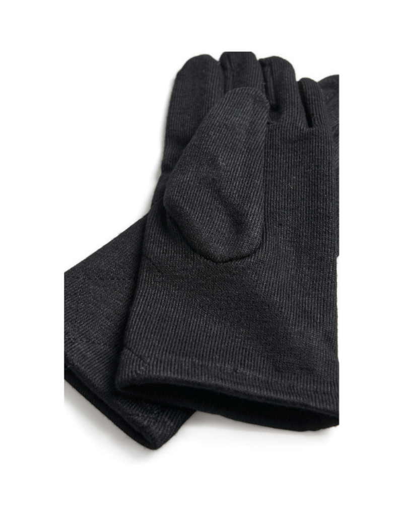 Cream Anime Knit Gloves in Pitch Black by Cream