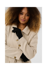Cream Anime Knit Gloves in Pitch Black by Cream