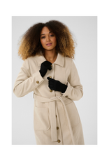 Cream Anime Knit Gloves in Pitch Black by Cream