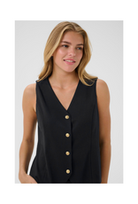 Cream Anett Waistcoat Vest in Black by Cream