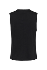 Cream Anett Waistcoat Vest in Black by Cream