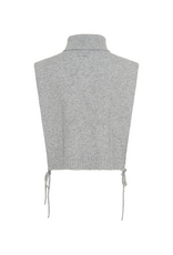 Cream Frina Knit Slipover in Grey Melange by Cream