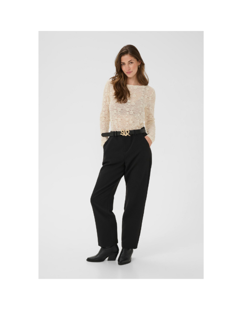 Cream Inge Lace Blouse in Birch by Cream