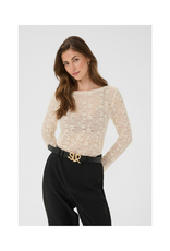 Cream Inge Lace Blouse in Birch by Cream