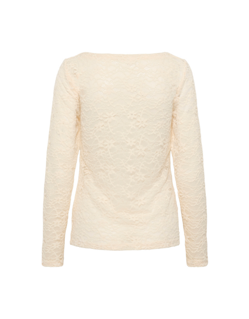 Cream Inge Lace Blouse in Birch by Cream
