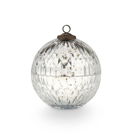 Illume Balsam & Cedar Mercury Glass Ornament Candle by Illume