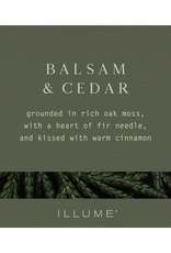 Illume Balsam & Cedar Mercury Glass Ornament Candle by Illume