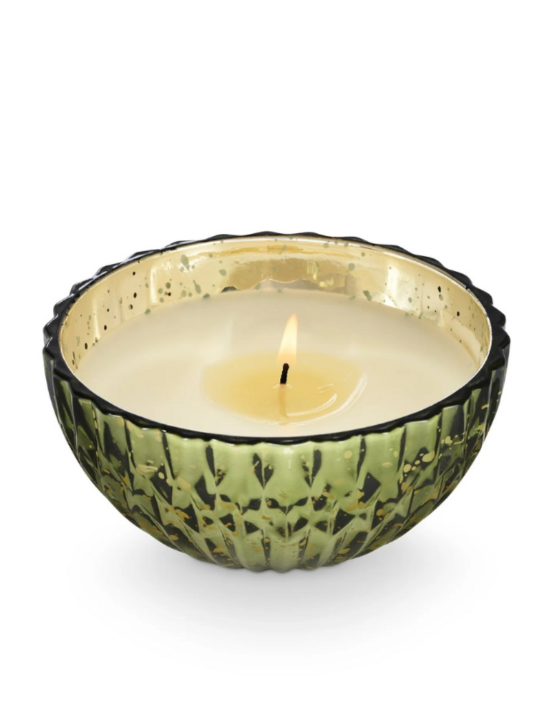 Illume Balsam & Cedar Green Glass Ornament Candle by Illume
