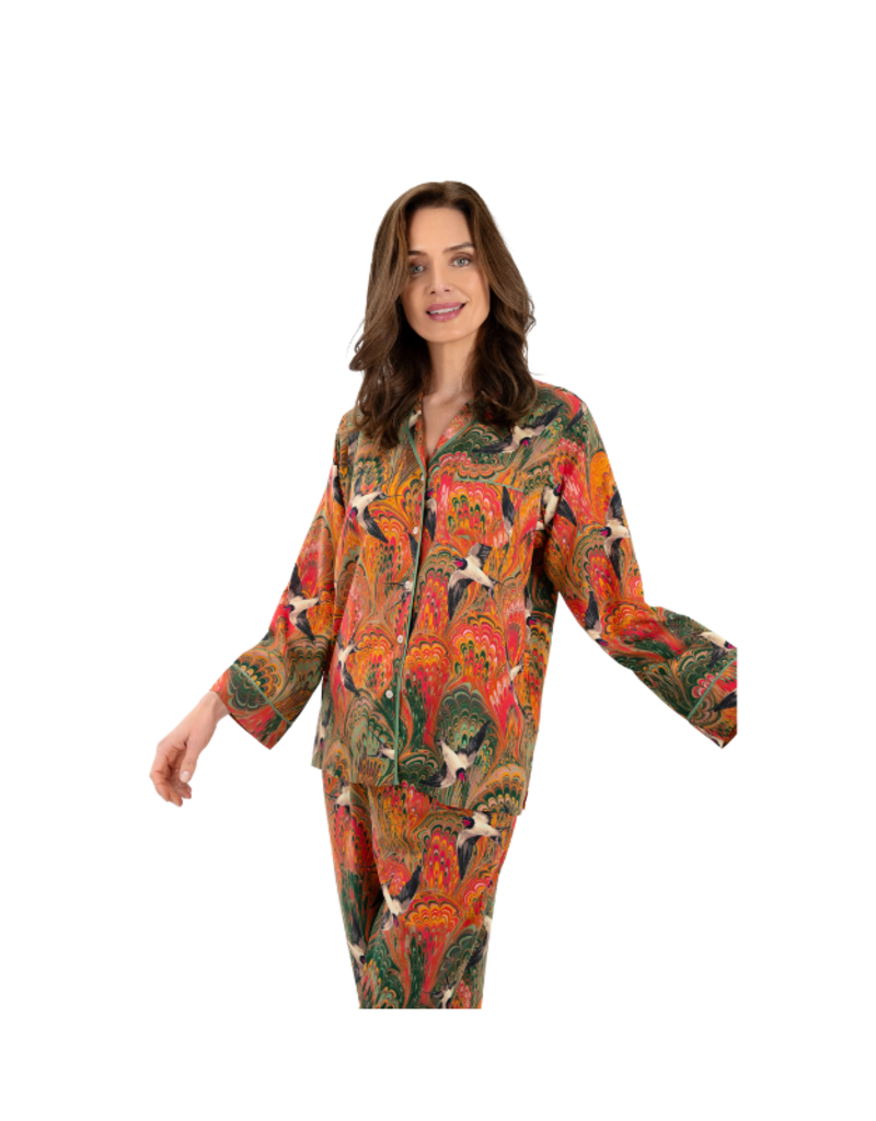 Powder Design Supersoft Marbled Swallows Pajamas by Powder