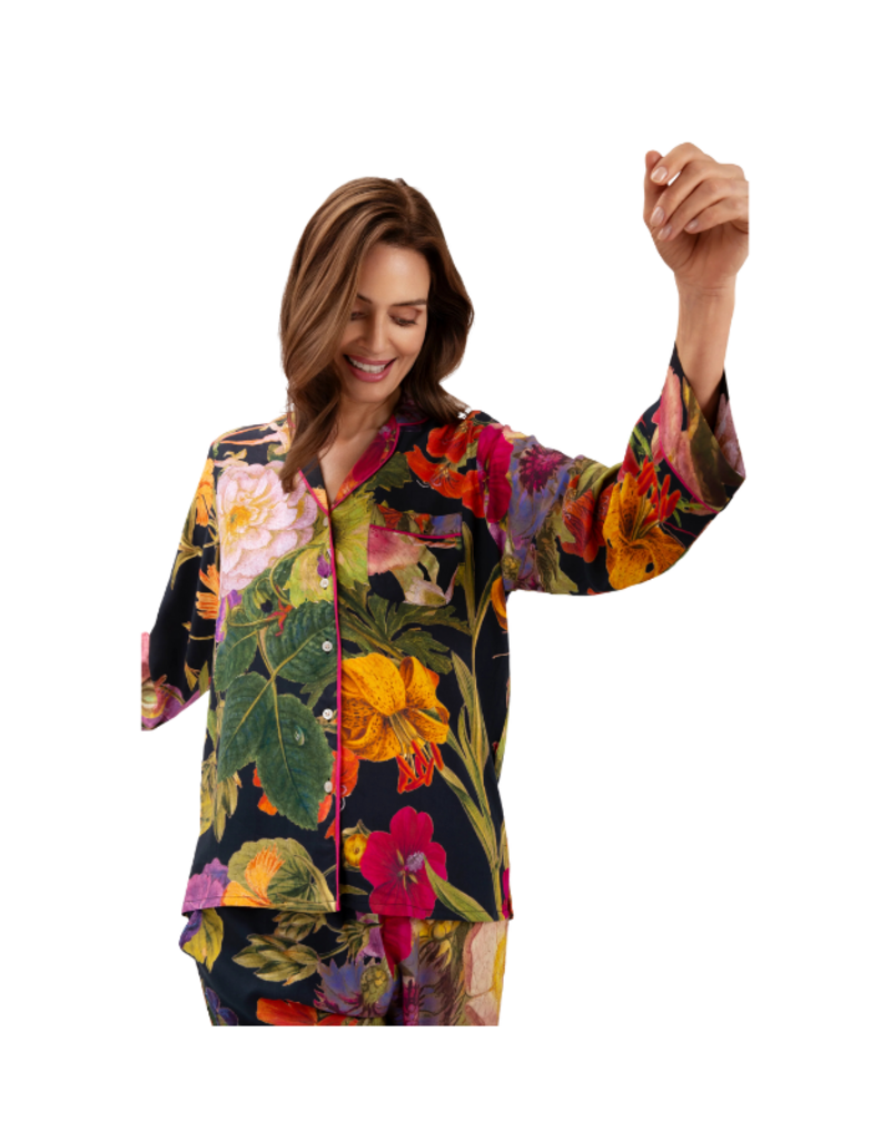 Powder Design Supersoft Midnight Posy Pajamas by Powder