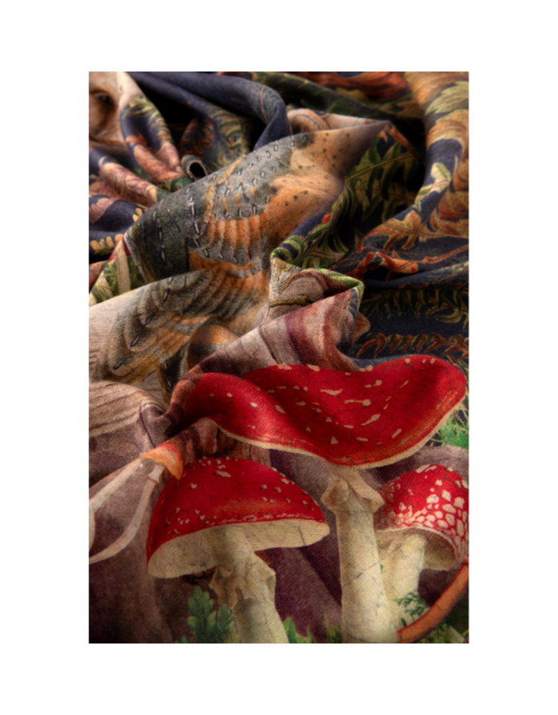 Powder Design Wild Woodland Owl Lux Scarf by Powder