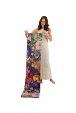 Powder Design Posy In Midnight Lux Scarf by Powder