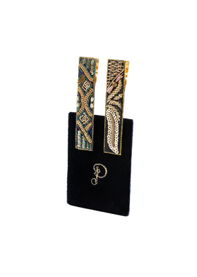 Powder Design Midnight 1920's Sparkle Hairclips by Powder