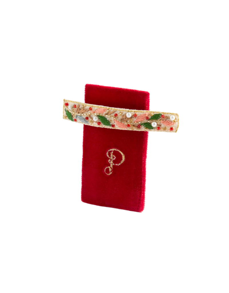 Powder Design Holly Berry Hair Barrette by Powder