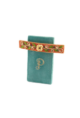 Powder Design Tangerine Floral Hair Barrette by Powder