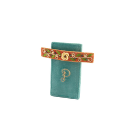 Powder Design Tangerine Floral Hair Barrette by Powder