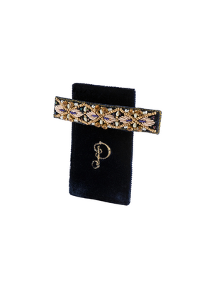 Powder Design Powder Hair Barrette Midnight Pearl