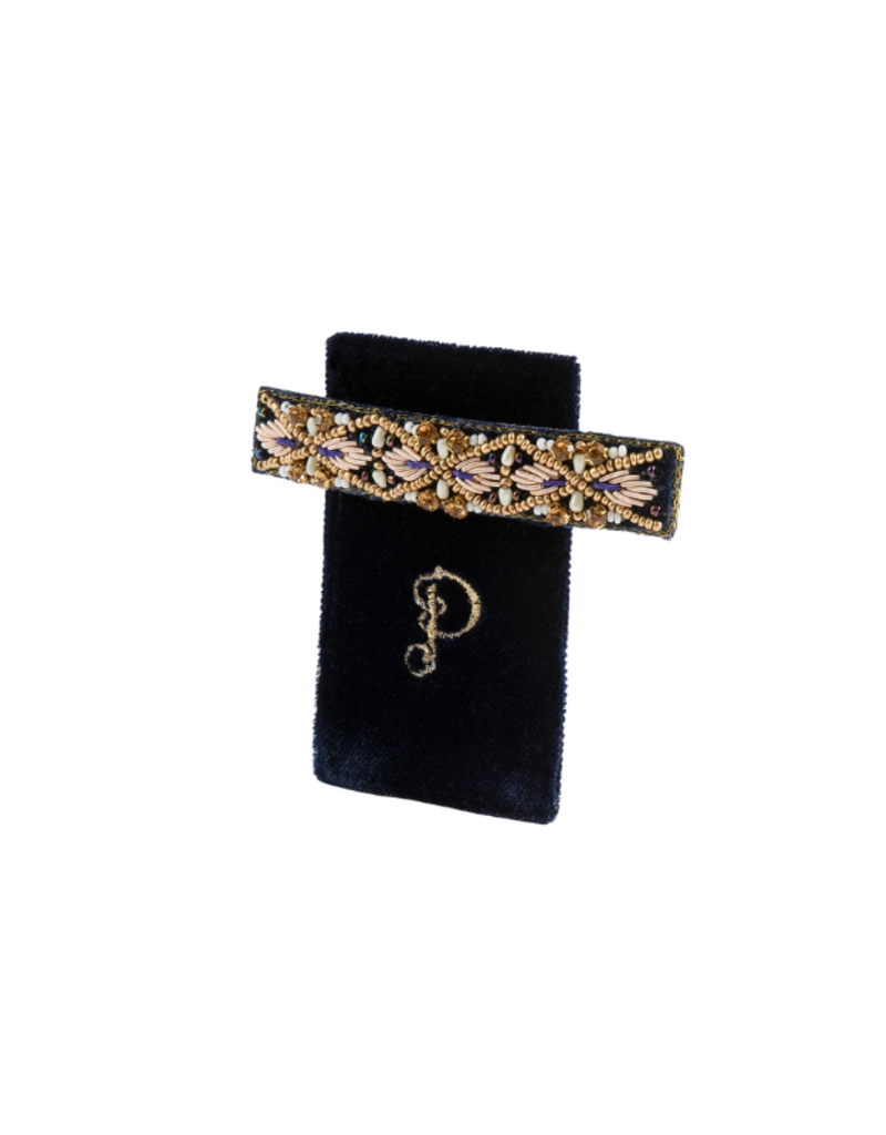 Powder Design Powder Hair Barrette Midnight Pearl