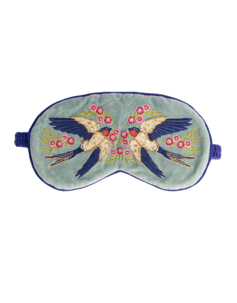 Powder Design Swooping Swall Luxury Velvet Eye Mask by Powder