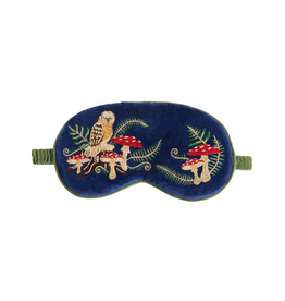 Powder Design Woodland Owl Luxury Velvet Eye Mask by Powder