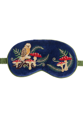 Powder Design Woodland Owl Luxury Velvet Eye Mask by Powder