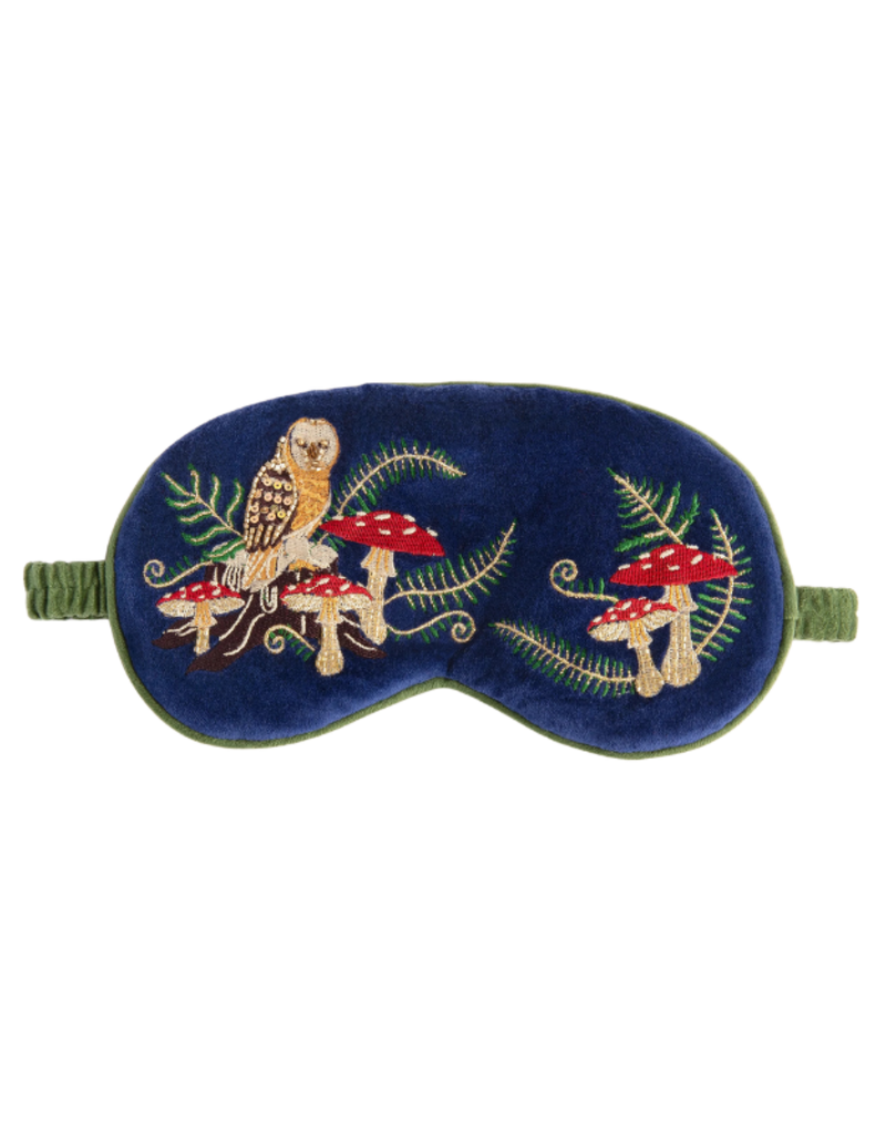 Powder Design Woodland Owl Luxury Velvet Eye Mask by Powder