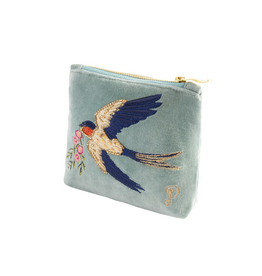 Powder Design Swooping Swall Velvet Mini Pouch by Powder