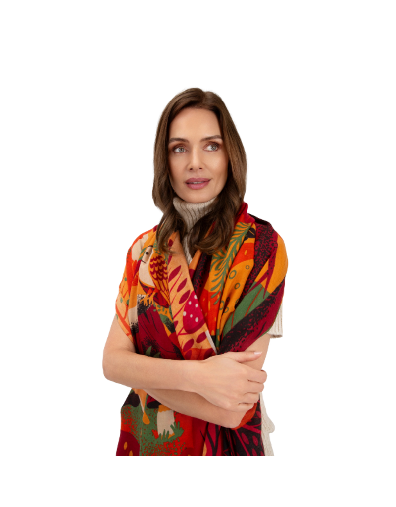 Powder Design Powder Autumn Forest Friend Scarf