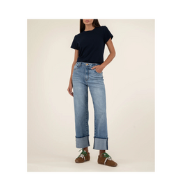 Kut from the Kloth Sienna High Rise Straight Leg in Love Wash by Kut from the Kloth