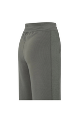 YAYA Jersey Trousers with Wide Legs and Side Seam Details by YAYA