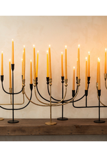 Indaba Trading Luna Candelabra Black