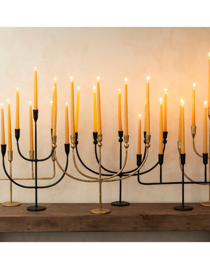 Indaba Trading Luna Candelabra Black